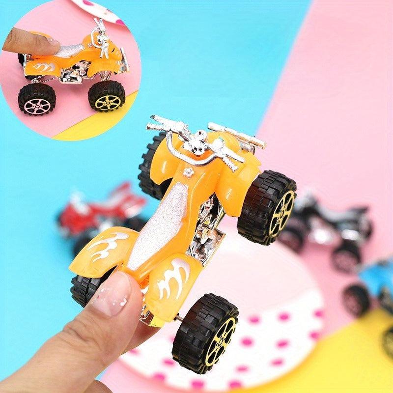 Beach Motorcycle Model Toy Car For Rebound Motorcycle 2 Packs