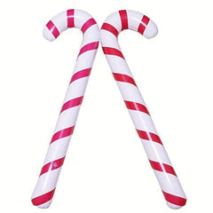 Christmas Props Cane Inflatable Cane for Party Entertainment