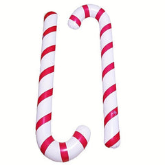 Christmas Props Cane Inflatable Cane for Party Entertainment