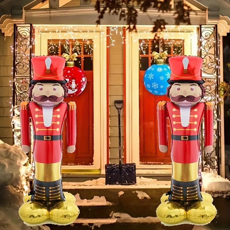 Christmas Stand up Balloons Party Decorations Merry Christmas Decor