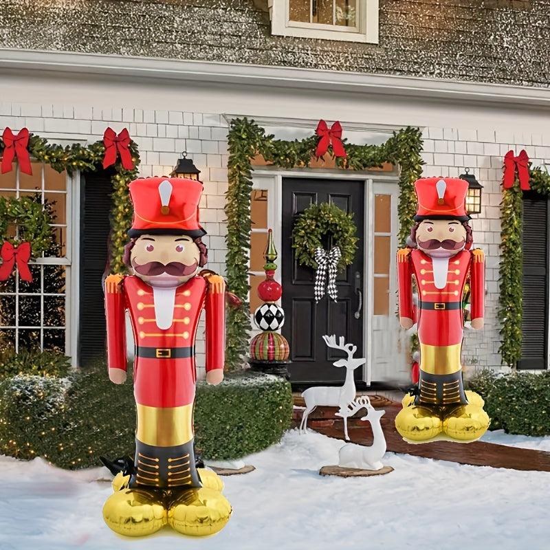 Christmas Stand up Balloons Party Decorations Merry Christmas Decor
