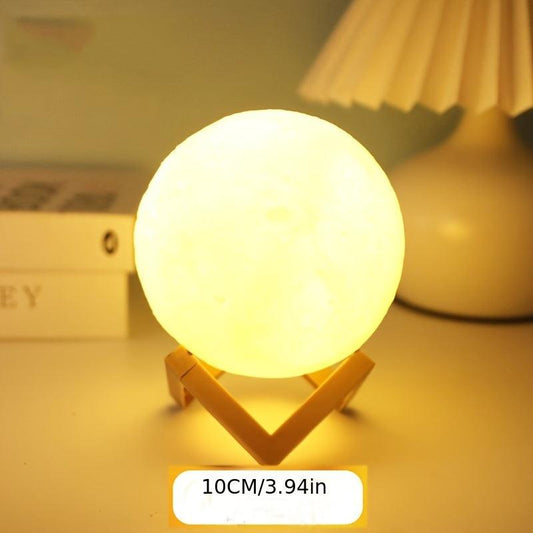 Creative Hand Painted Moon Lamp DIY Material Package