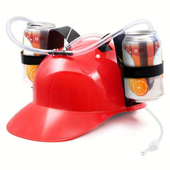 Drinking Helmet With Straw Creative Beer Hat Drinking Hat Safety Hat Party Fun