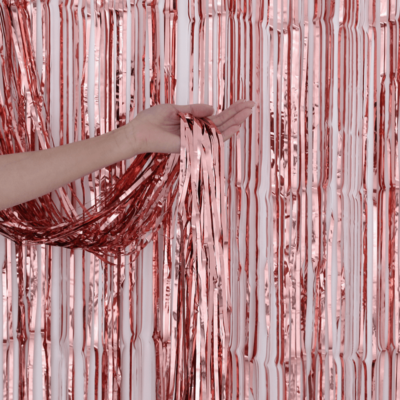 Rose Party Balloon Curtain Birthday Decoration