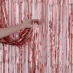 Rose Party Balloon Curtain Birthday Decoration