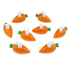 Rabbit Carrot Car Toy for Pull Back Action