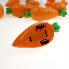 Rabbit Carrot Car Toy for Pull Back Action