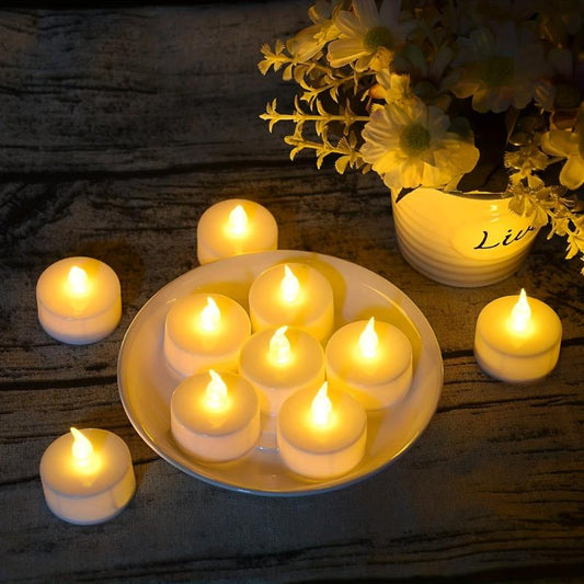 24pcs LED Electronic Candles for Parties, Weddings, Halloween, Christmas