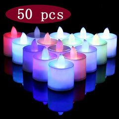 24pcs LED Electronic Candles for Parties, Weddings, Halloween, Christmas