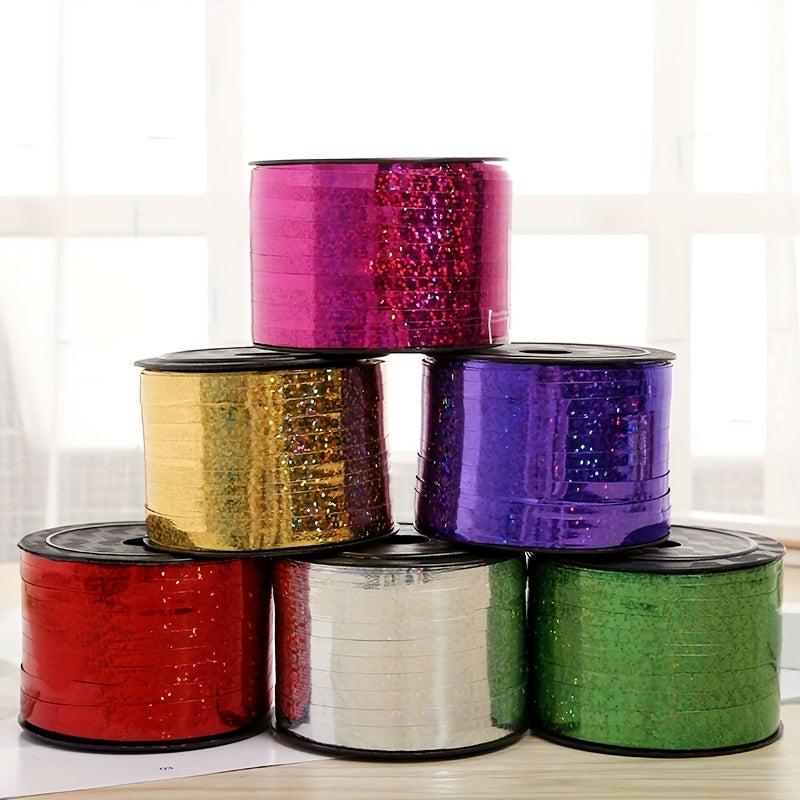 Wedding Decoration 44m Laser Balloon Tie Ribbon Plastic Ribbon