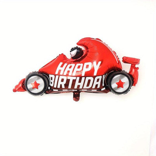 1pc Motorcycle Racer Birthday Party Balloons