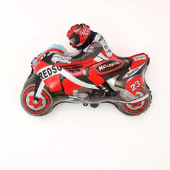 1pc Motorcycle Racer Birthday Party Balloons