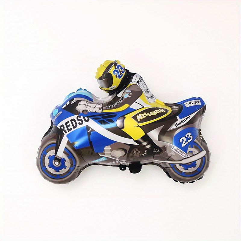 1pc Motorcycle Racer Birthday Party Balloons