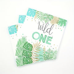 Wild One Birthday Decorations - Tableware Set Serves 10 Guests