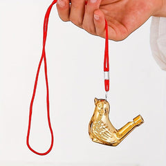 Water Bird Whistle Ceramic Musical Instrument with Hanging