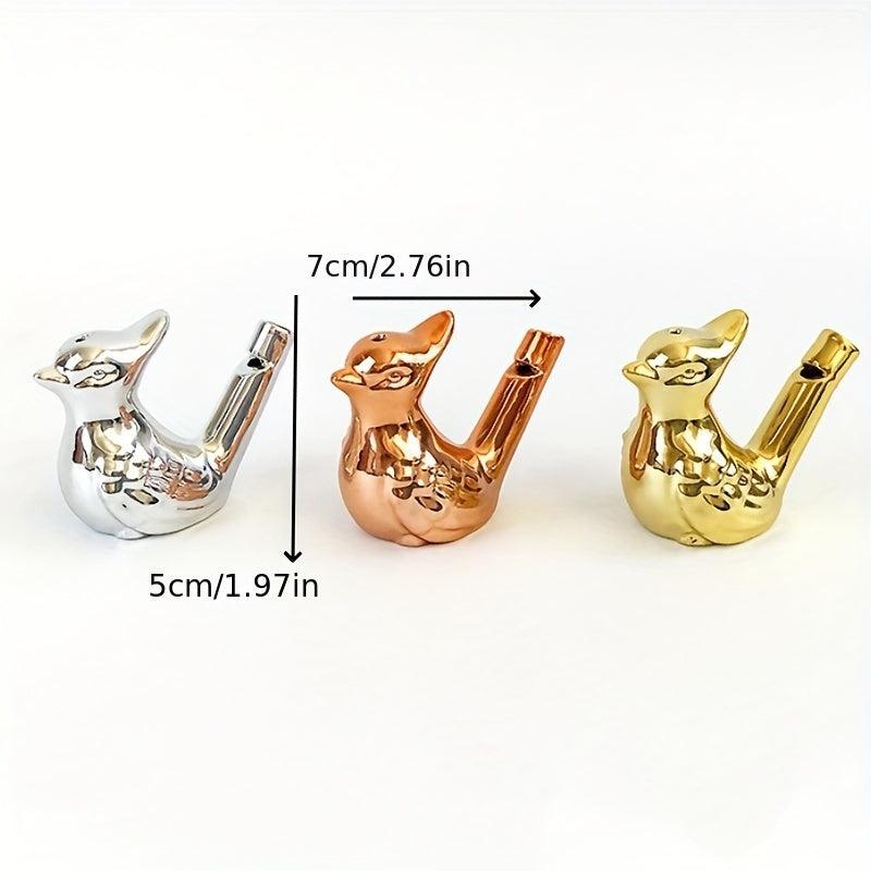 Water Bird Whistle Ceramic Musical Instrument with Hanging