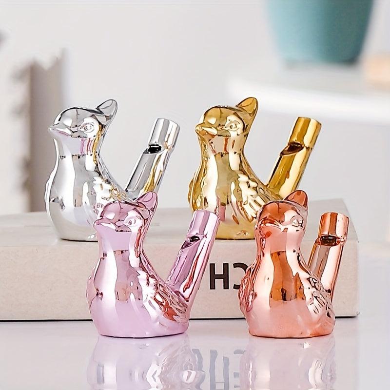 Water Bird Whistle Ceramic Musical Instrument with Hanging