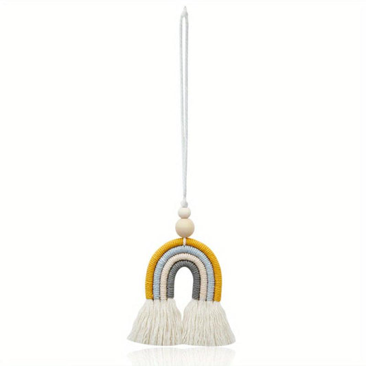 Macrame Rainbow Essential Diffuser For Cars & Home Decor