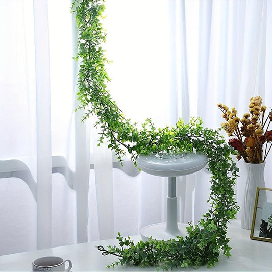 Eucalyptus Vine 1.8m Home Decor Flower Art Soft Decoration Plant