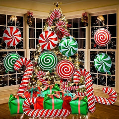 Christmas Party Balloon Set - Foil Balloons in Various Styles