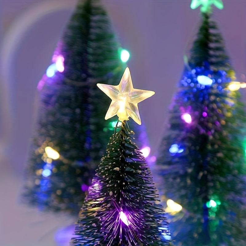 LED Christmas Tree Decoration Light Colorful Pine Needle Tree