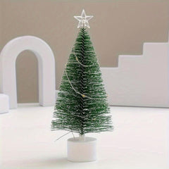 LED Christmas Tree Decoration Light Colorful Pine Needle Tree