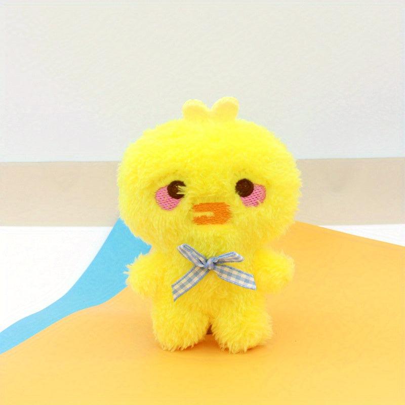 Cartoon Charms Key Rings & Plush Toys Set