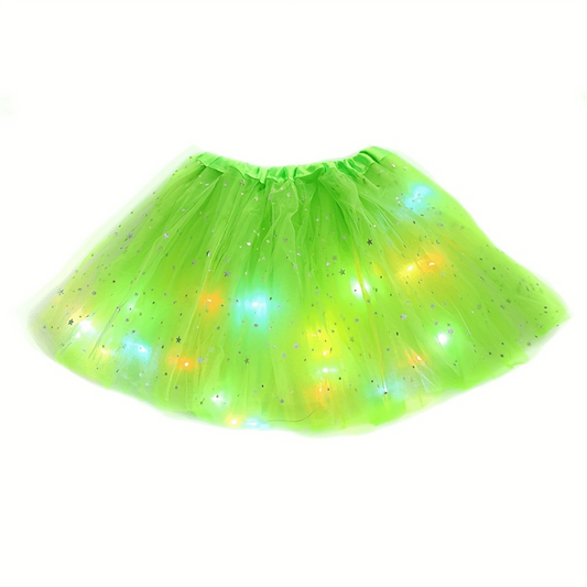 LED Tulle Skirts for Girls Light Up Ballet Cosplay Costumes