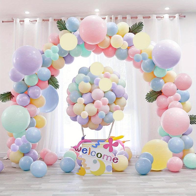 125pcs Pastel Balloons Kit for Unicorn and Ice Cream Party