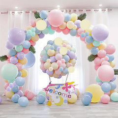125pcs Pastel Balloons Kit for Unicorn and Ice Cream Party