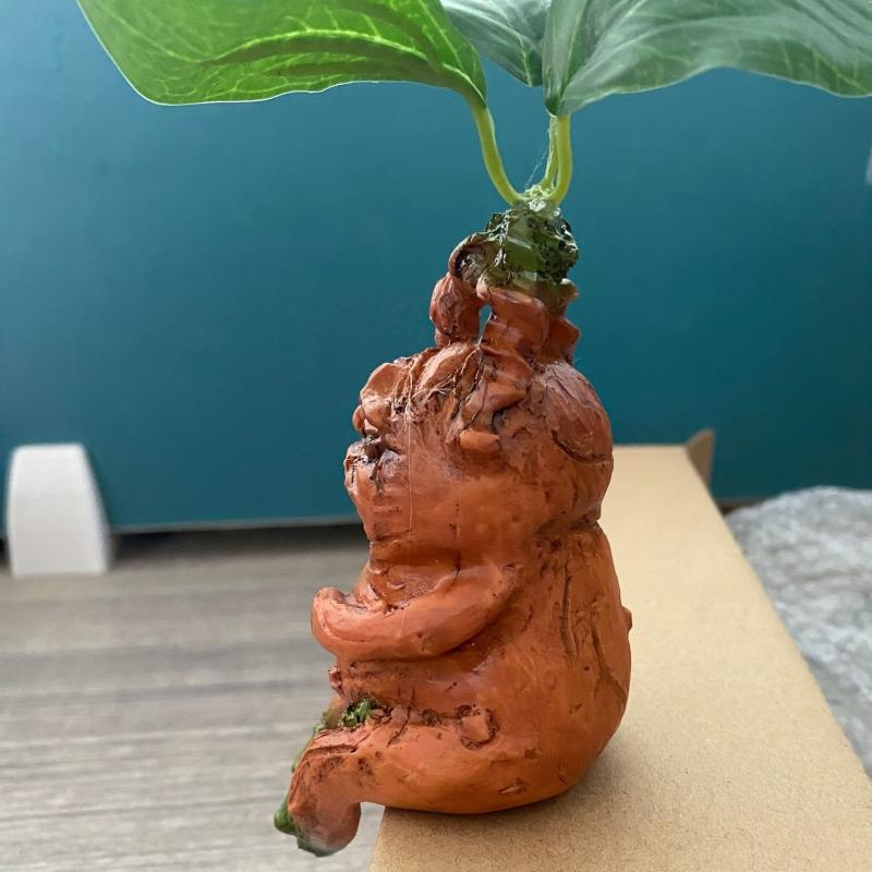 Magical Mandrake Garden Statue for Outdoor Decoration