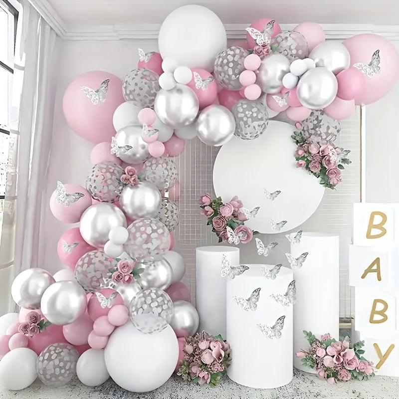 Sequined Balloon Set for Parties and Weddings