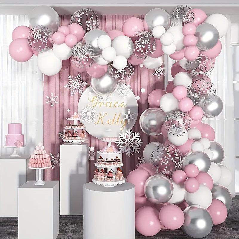 Sequined Balloon Set for Parties and Weddings