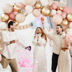 130pcs Blush Balloons Garland Kit for Boho Party Decorations