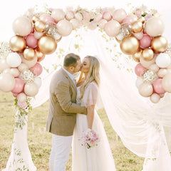 130pcs Blush Balloons Garland Kit for Boho Party Decorations