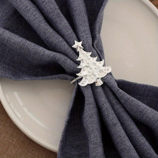 2pcs Christmas Deer Napkin Rings - Party Supplies