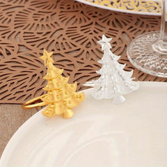 2pcs Christmas Deer Napkin Rings - Party Supplies