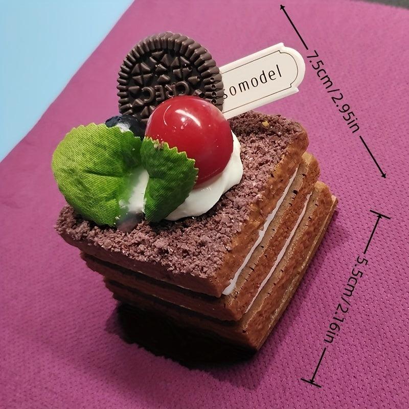 3 Layer Fruit Cake Party Decoration Baking Props
