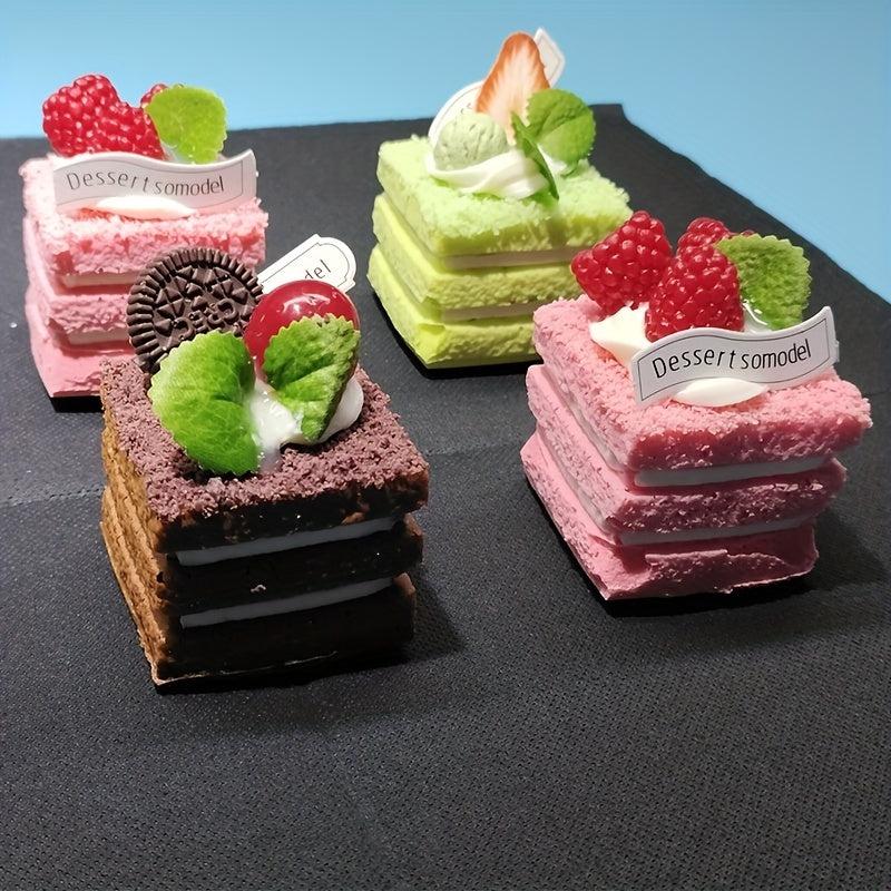 3 Layer Fruit Cake Party Decoration Baking Props