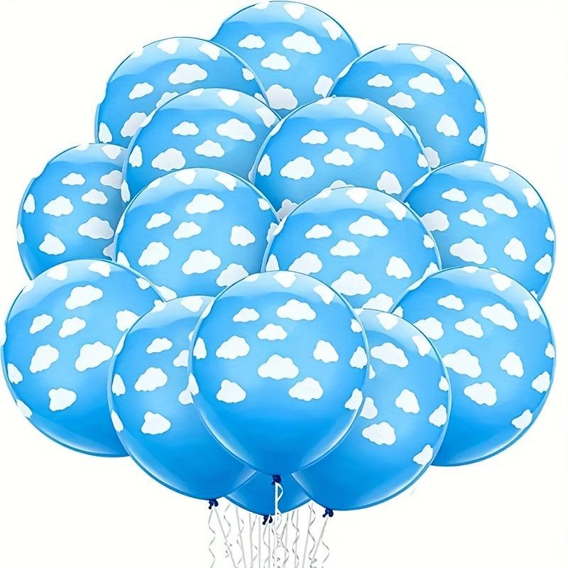 10pcs Cloud Balloons Birthday Party Decorations Supplies
