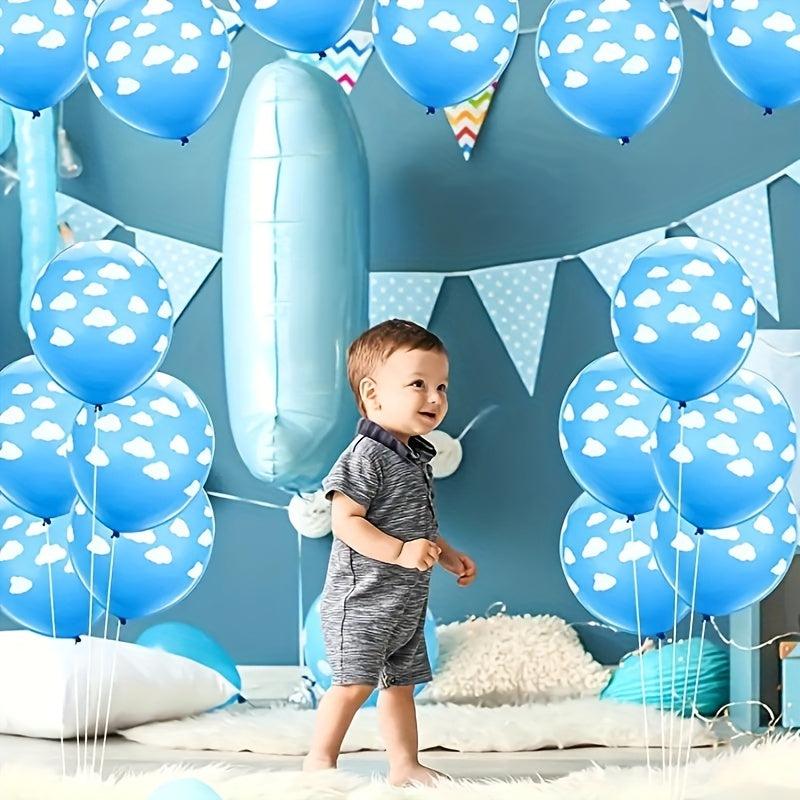 10pcs Cloud Balloons Birthday Party Decorations Supplies