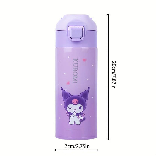 400ML Kuromi Gradient Insulation Cup 316 Stainless Steel Portable Cup