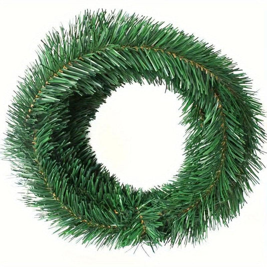 Artificial Christmas Garland Green Soft Greenery Decoration