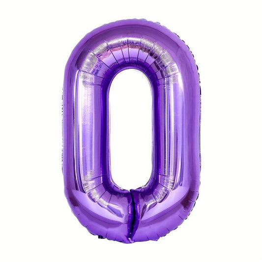32 inch Purple Number Balloons Party Birthday & Anniversary Decoration