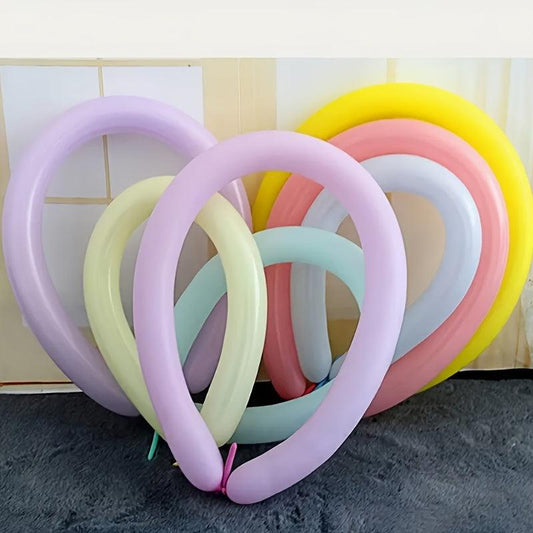 Colorful Latex Twist Balloons for Party Decor