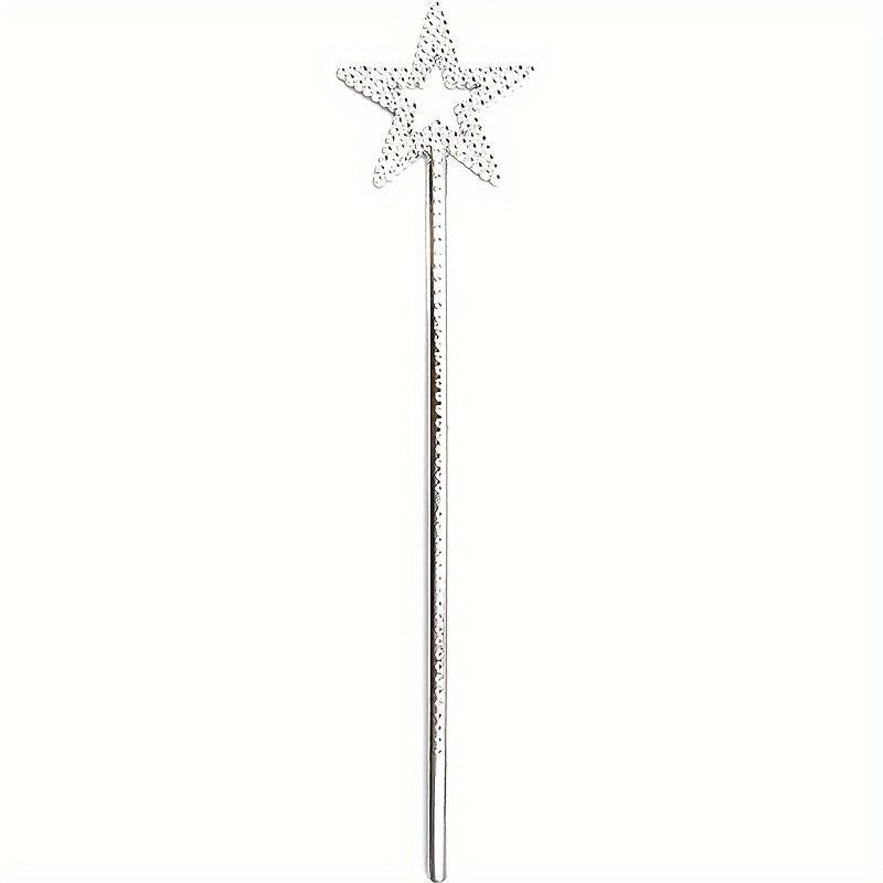 Silvery Star Wand Princess Wand Fairy Wand Plating Wand Silvery Star Wands
