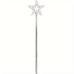 Silvery Star Wand Princess Wand Fairy Wand Plating Wand Silvery Star Wands