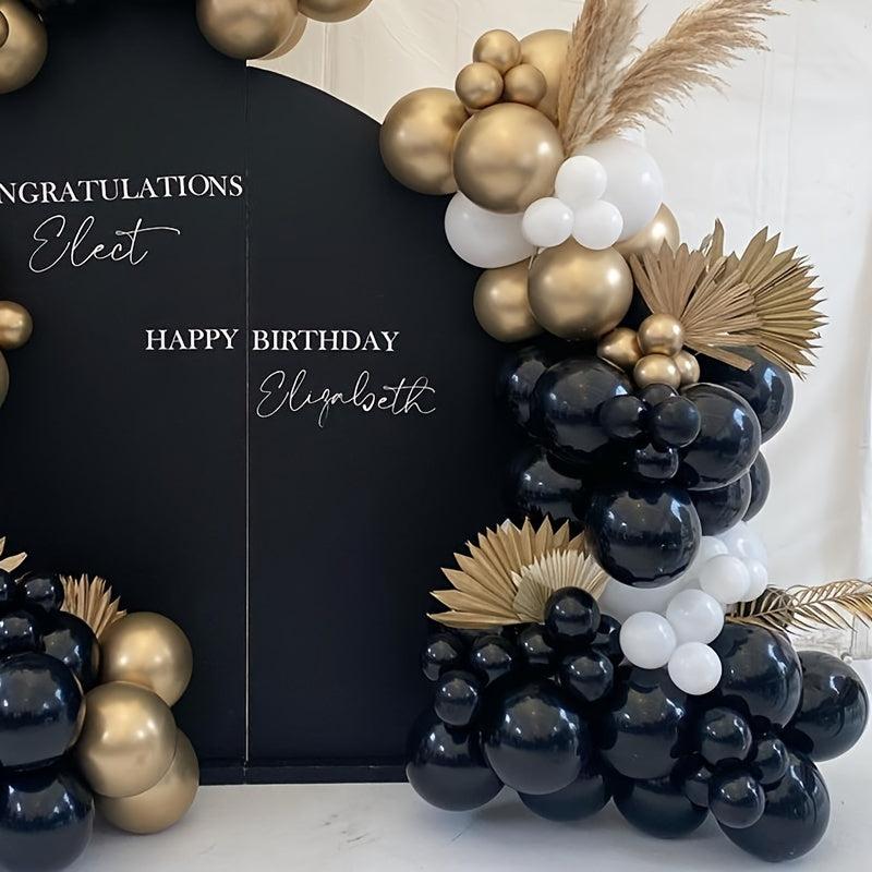 180pcs Golden Balloon Garland Kit For Party Decorations