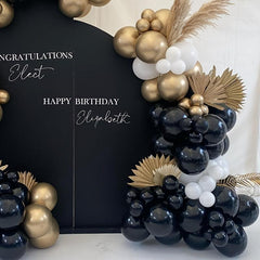 180pcs Golden Balloon Garland Kit For Party Decorations