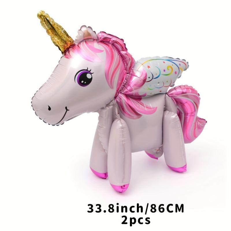 2pcs Flying Horse Balloon Set for Dream Theme Party Decoration